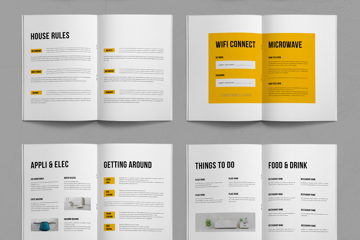 Client Welcome Book Template, a Brochure Template by ContestDesign (Photo 4 of 4)