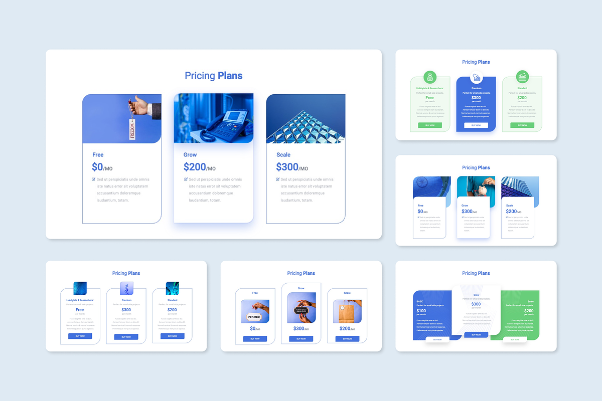 Pricing Plan PowerPoint Template, a Presentation Template by Premast (Photo 4 of 4)