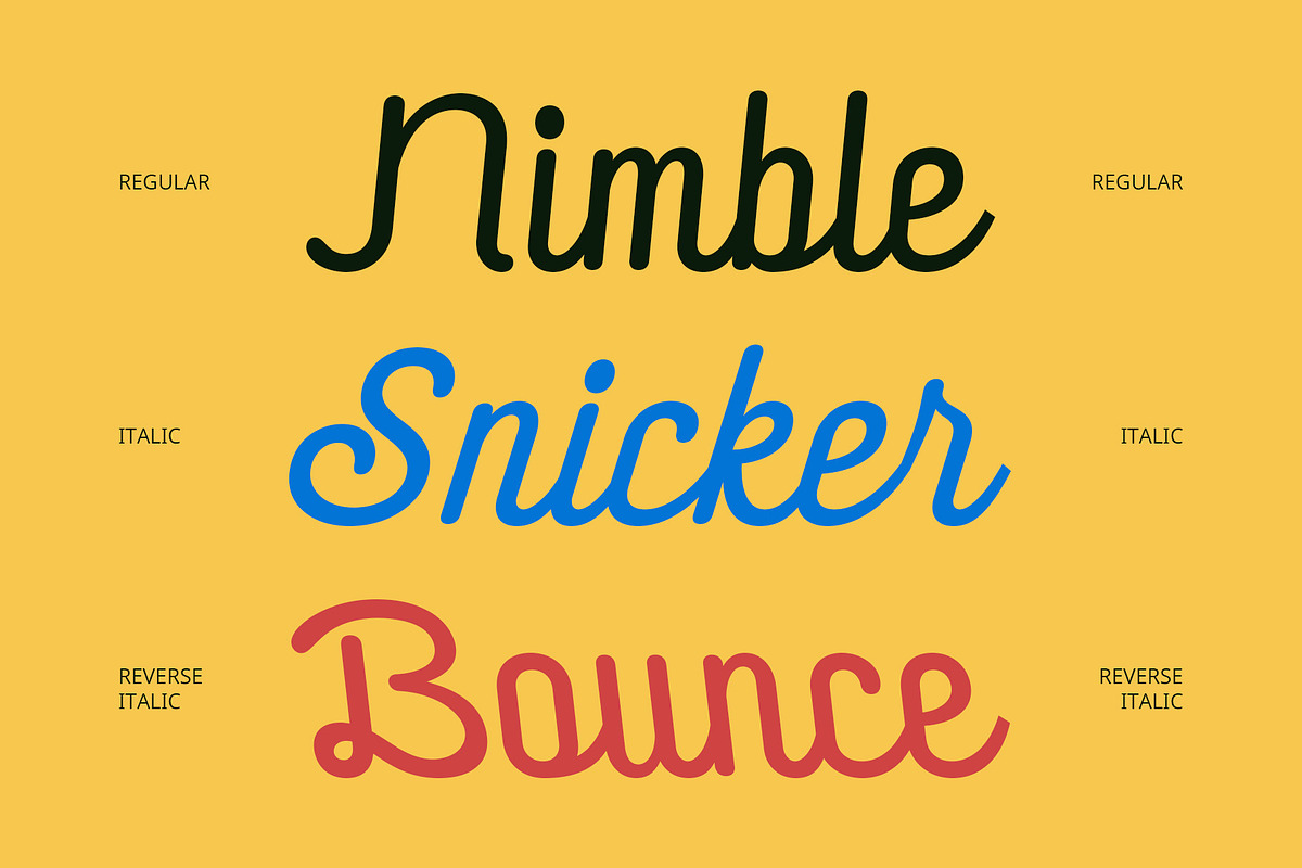 CS Belsy – Script Font, a Script Font by Craft Supply Co. (Photo 5 of 8)