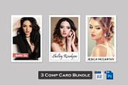 Model Comp Card Bundle V620, a Flyer Template by Template Shop (Thumbnail 1 of 4)