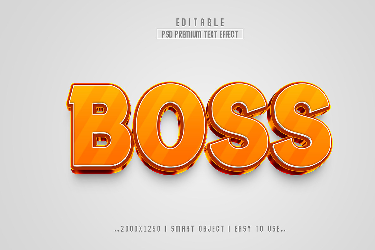 25 Stylis 3D text effect Bundle, a Layer Style Add-On by Md Jahidul99 (Photo 15 of 27)