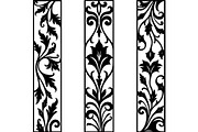 Laser Cut Floral Panels Bundle, an Object Graphic by jahid234 (Thumbnail 3 of 5)