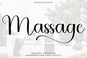 Massage, a Handwritten Font by FreshTypeINK (Thumbnail 1 of 8)