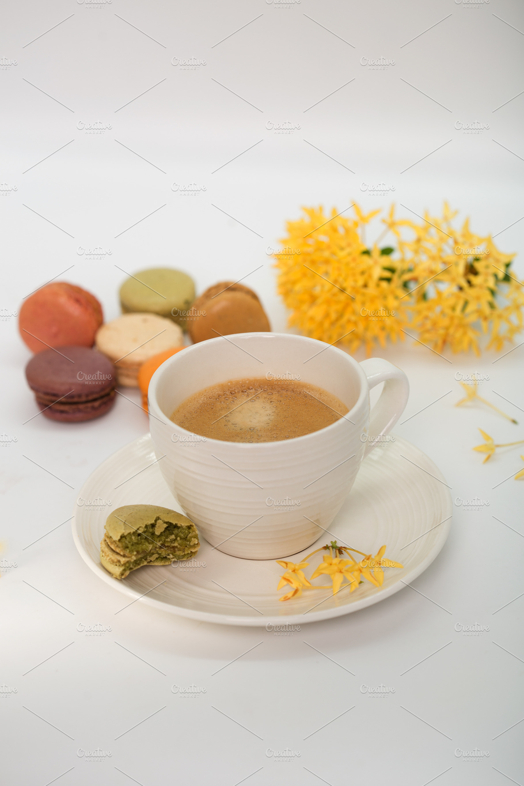 macaron cookies, a Food & Drink Photo by peterzsuzsa