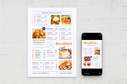 Breakfast Menu Template, a Flyer Template by BrandPacks (Thumbnail 2 of 4)