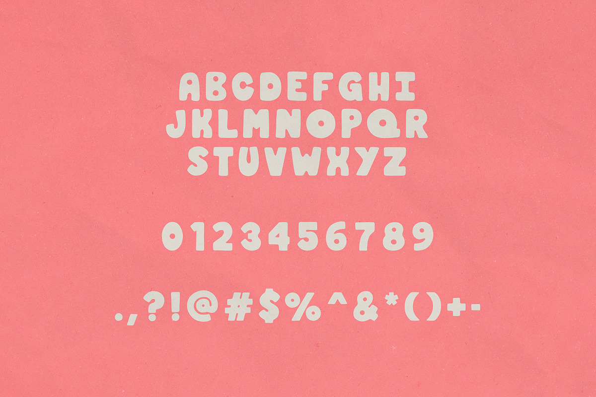 Hand Drawn Font Bundle 1, a Sans Serif Font by Victory Garden Studio (Photo 6 of 6)