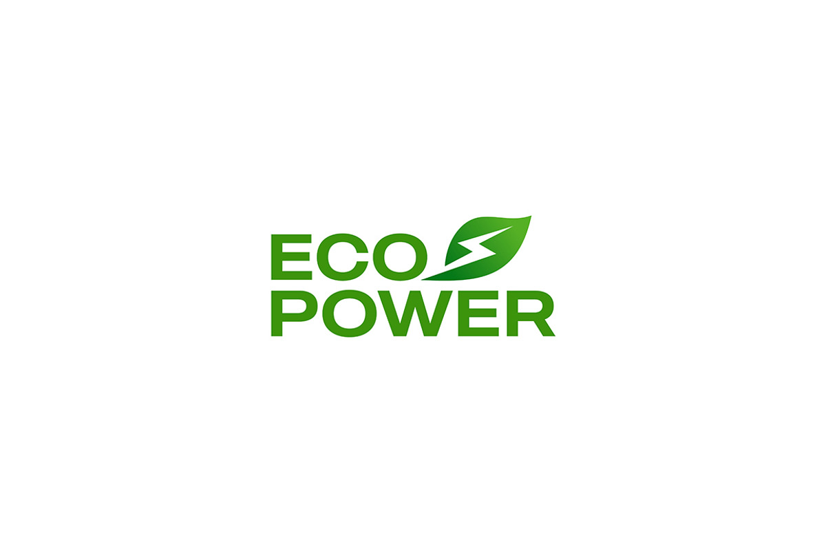 eco power typography logo design, a Templates & Theme by boriman05