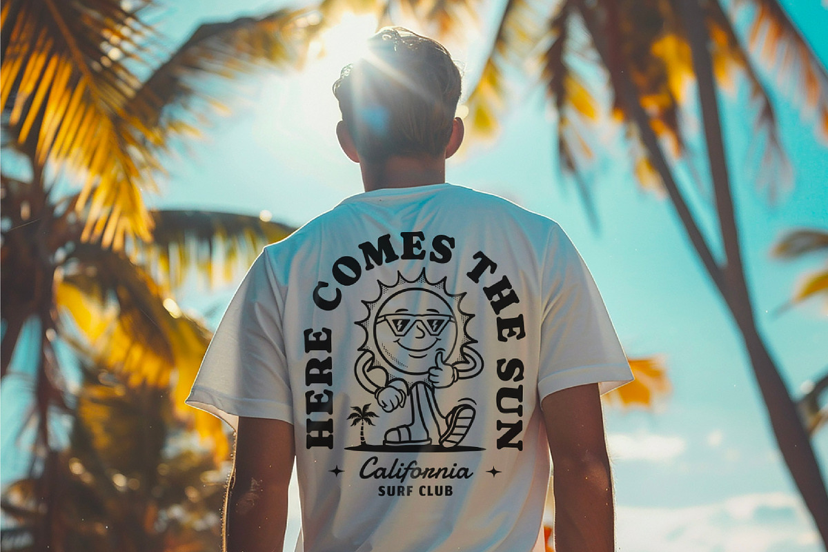 Surf Club Cartoon Collection, an Illustration by cd-design.co (Photo 4 of 8)