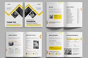 HR Employee Handbook Template, a Brochure Template by MightyDesign (Thumbnail 2 of 6)