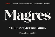 Magres, a Serif Font by Propertype (Thumbnail 1 of 15)