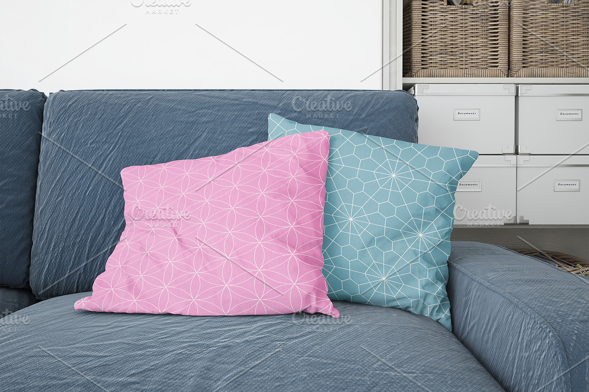 Geometric ornament seamless patterns, a Pattern Graphic by ExpressShop (Photo 2 of 4)