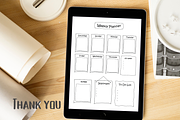 Weekly Planner Sticker Vector, a Templates & Theme by RimzStudio (Thumbnail 2 of 3)