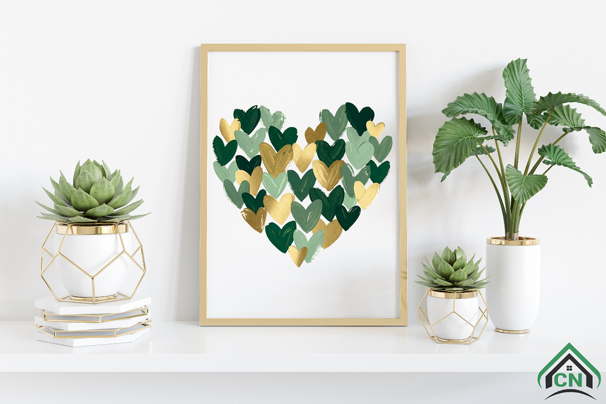St Patrick Heart PNG, an Illustration by Craft Nest (Photo 4 of 4)