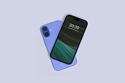 Realistic iPhone Mockup, an iPhone Mockup by ulfatunnazira (Thumbnail 5 of 6)