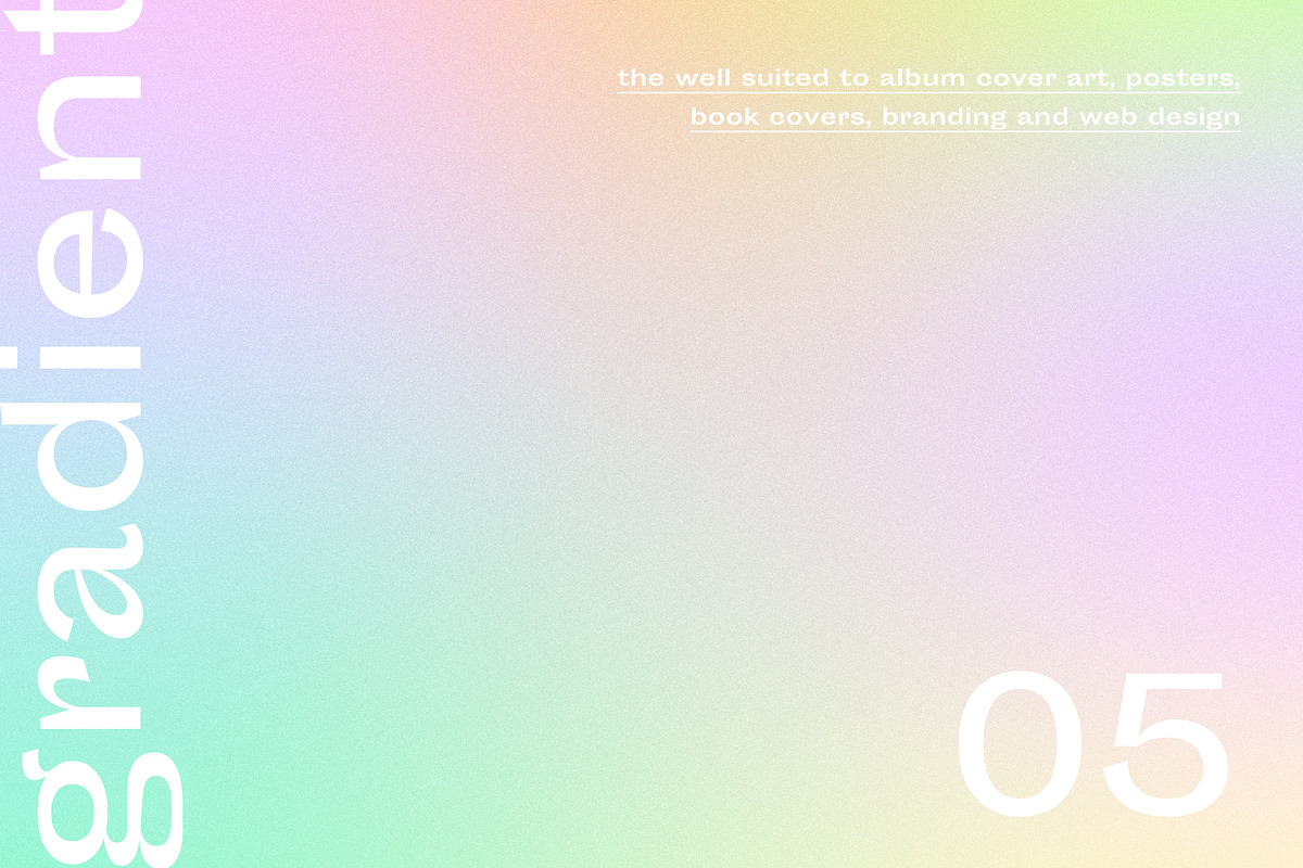 Vector Colorful Gradient Textures