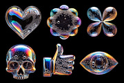 BubbleLuxe Font, a Sans Serif Font by Handmadefont (Thumbnail 11 of 13)