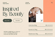 Ez-Sanjaya - Modern Decorative Font, a Serif Font by Eztudio (Thumbnail 3 of 12)