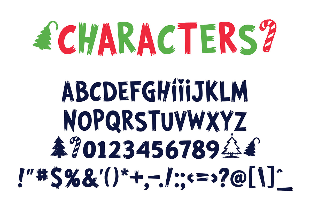 Grinch Sketch Font, a Handwritten Font by Miss Tiina (Photo 2 of 5)