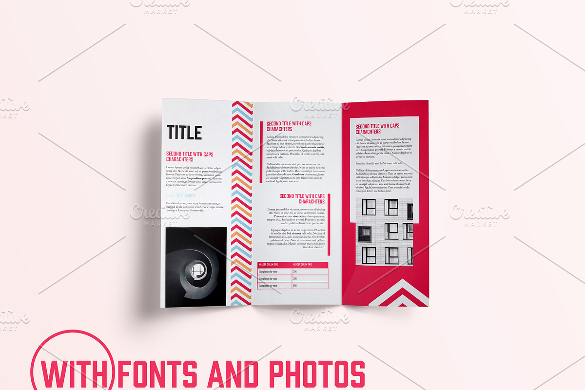 Indesign - 3Fold Brochure, a Brochure Template by KatjaPotokar (Photo 2 of 4)