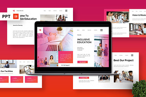 Inclusive Education - Education PPT, a Presentation Template by Deepslide Studio