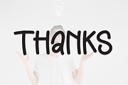 Simple Think | Script Font, a Script Font by Scratchones (Thumbnail 9 of 9)