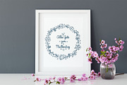 Mothers day Alles Gute zum Muttertag, a Decorative Illustration by Zoya Miller (Thumbnail 3 of 9)