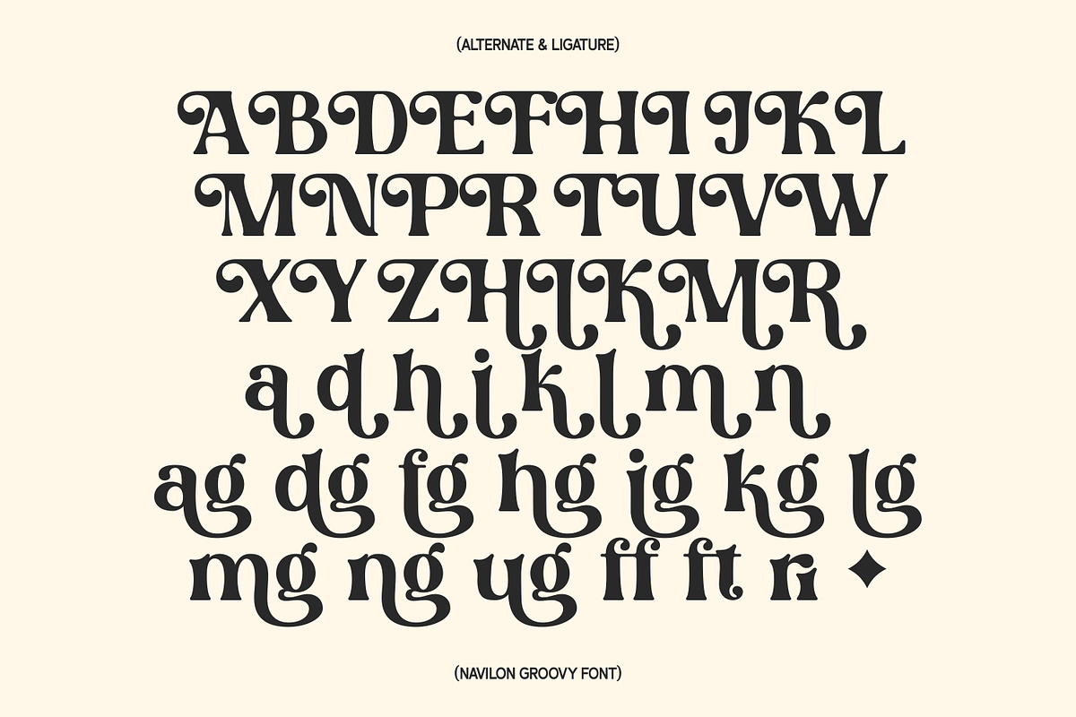 Navilon - Bold Retro Font, a Serif Font by Rahagita Studio (Photo 7 of 8)