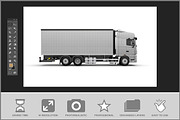 Truck Mockup- Side View, an Advertising Mockup by Bruno's Shop (Thumbnail 2 of 3)