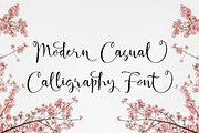 Ghania Roses, a Script Font by akrtype (Thumbnail 5 of 7)