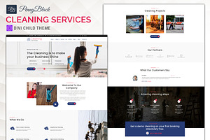 Cleaning Service - Divi Child Theme