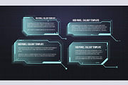 Set of futuristic Callouts, an Object Graphic by Andrew_Derr (Thumbnail 5 of 6)