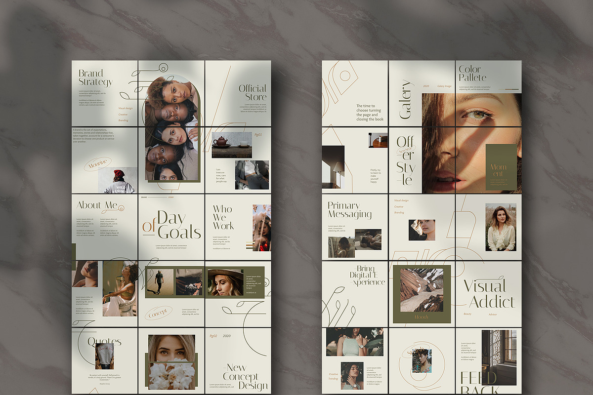 Bundle Minimalist Instagram Vol1, a Social Media Template by Azruca