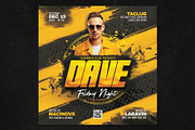 Artist Flyer Template, a Flyer Template by Tarommir (Thumbnail 2 of 3)