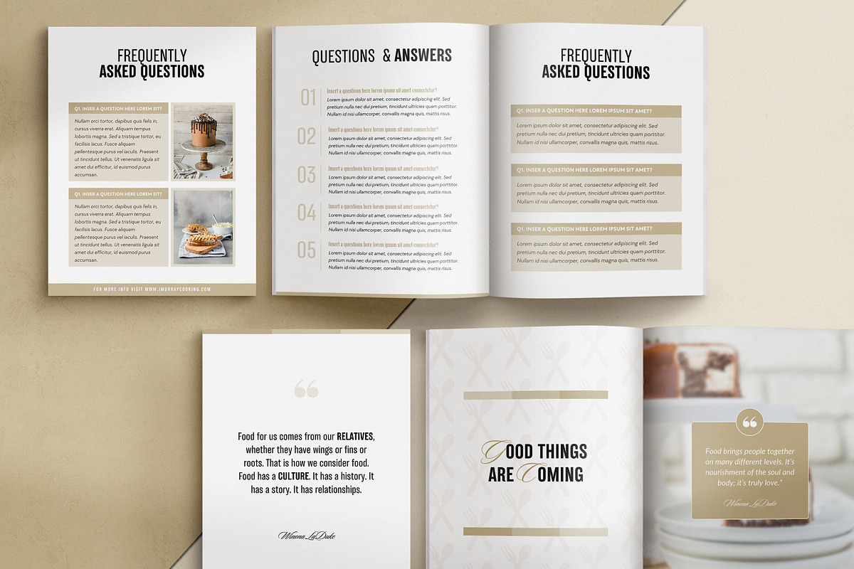 Cookbook / Recipe eBook for Canva, a Magazine Template by Wildnun Studio (Photo 18 of 20)