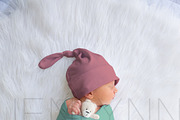 Swaddle blanket + Knotted Hat mockup, a Hat Mockup by JENLYNN Stock Shop (Thumbnail 4 of 5)