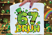 67 Bruh PNG St Patrick Shirt, an Illustration by Daily.Designs (Thumbnail 1 of 5)