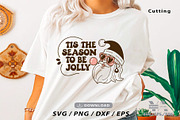 Funny Retro Santa Christmas Bundle, an Object Illustration by Ya_ Design Store (Thumbnail 3 of 13)