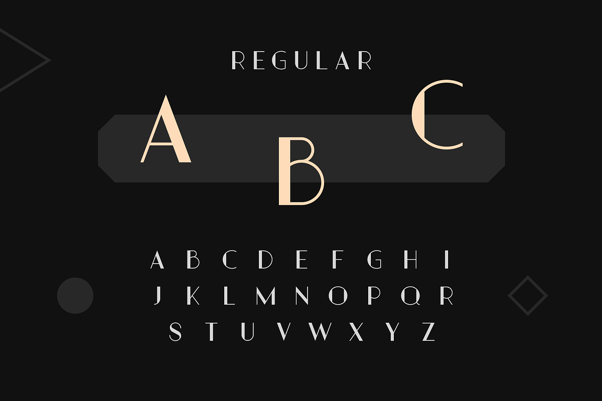 Partem Typeface preview 2