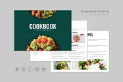 Cookbook | Recipe Book Landscape, a Brochure Template by ElvinPrint (Thumbnail 1 of 8)