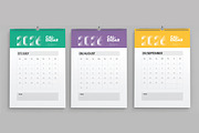 Modern Wall Calendar 2026 Template, a Stationery Template by MightyDesign (Thumbnail 4 of 8)