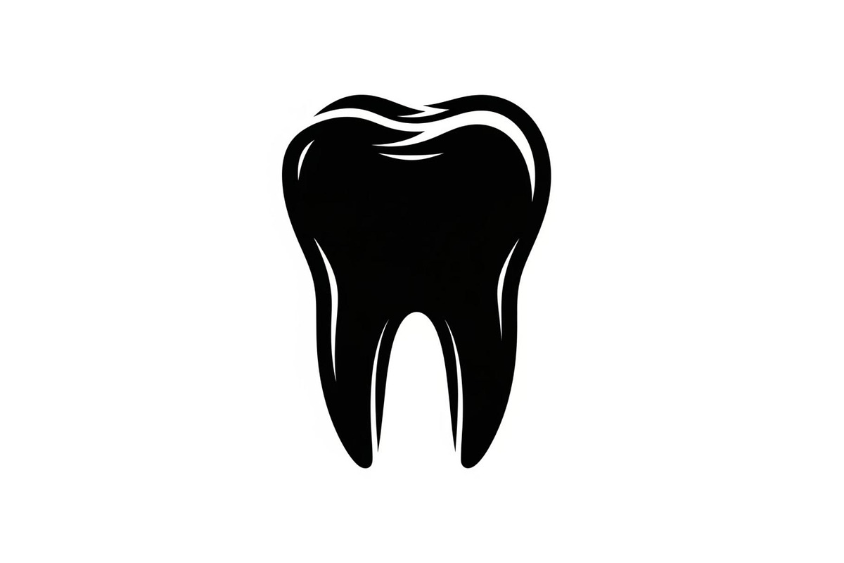 Human tooth dental silhouette, a Graphic by hafijul (Photo 2 of 10)