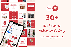 Valentines Day Instagram Templates