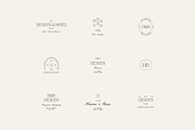 Heaven Minimal Logo Kit Ai Eps Psd, a Branding & Logo Template by Feel This (Thumbnail 13 of 15)