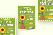 Spring Festival Flyer, a Flyer Template by SquidPixey (Thumbnail 5 of 6)