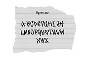 Smooth Paper Handwriting Font, a Sans Serif Font by Mehul Munjani (Thumbnail 9 of 10)