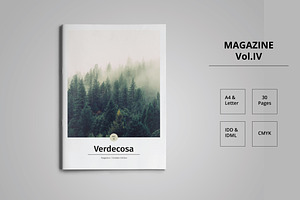 Magazine Template Indesign Vol. IV
