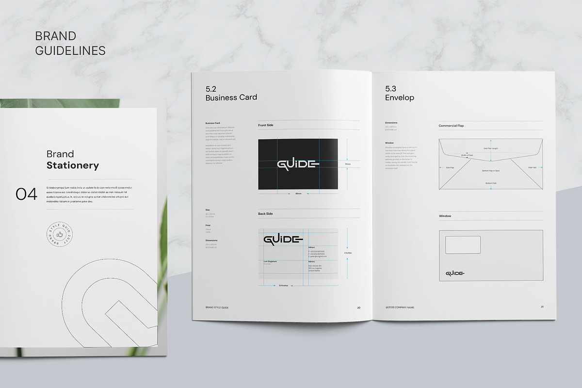 Brand Manual | CANVA, a Brochure Template by KreateTribe (Photo 9 of 15)