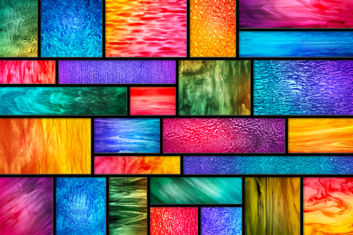 Stained Glass Texture Brushes, a Brush Add-On by The Creative Bix (Photo 10 of 12)