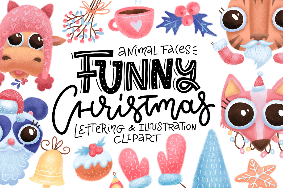 Christmas animal character creator, an Animal Illustration by Lana Sham (Photo 1 of 19)