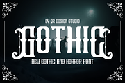 Demons Gothic, a Blackletter Font by QR Design Studio (Thumbnail 2 of 7)